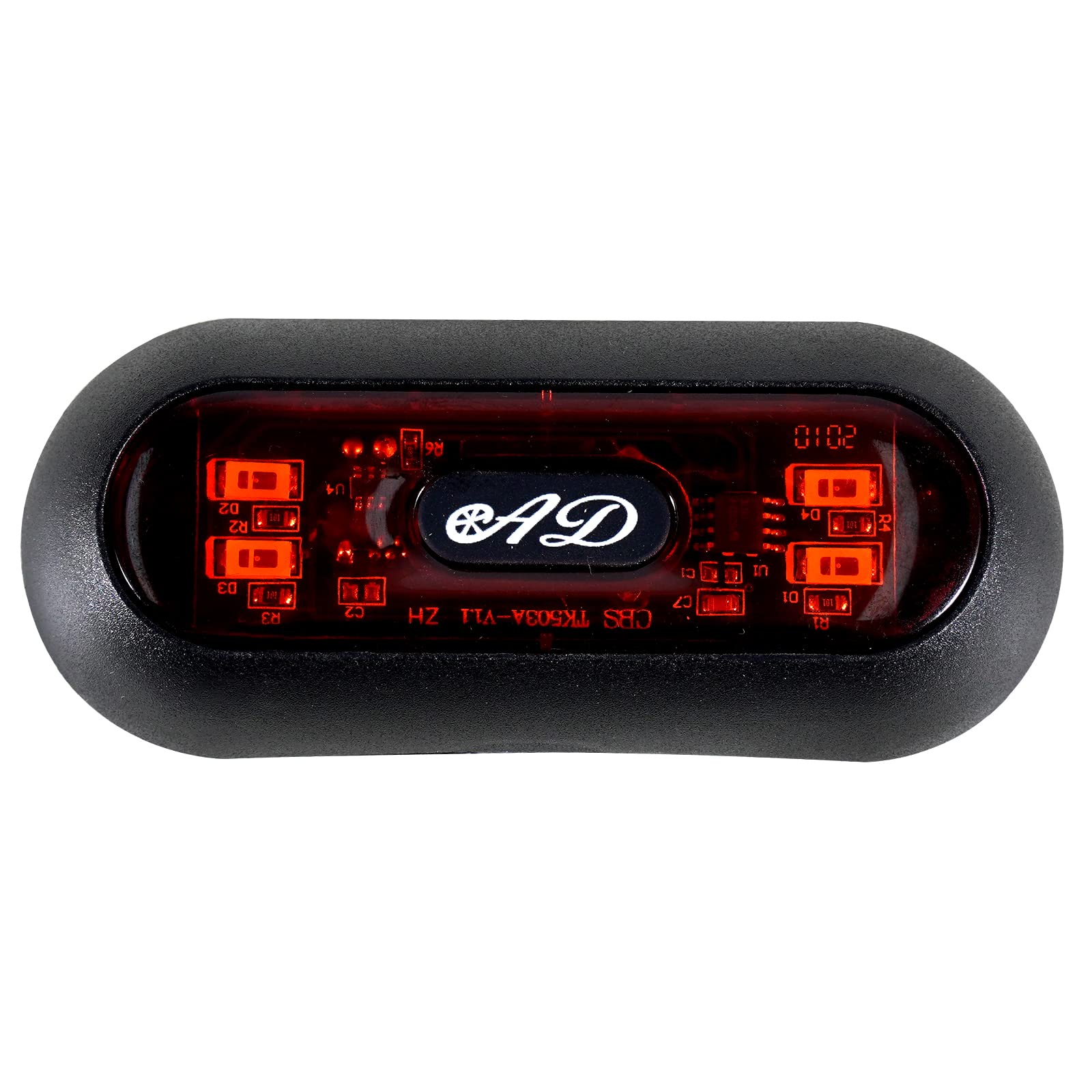 Unifizz Motorcycle Helmet Night Lights LED Light Rechargeable Bike Rear Safety Warning Light with USB Charging