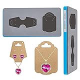 SUPERDANT Earring Necklace Card Leather Cutting