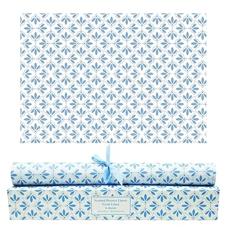 Scentorini Linen Scented Drawer Liners Scent Paper Liners For