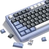 Womier Double Shot PBT Keycaps Set 138 Keys, Cherry
