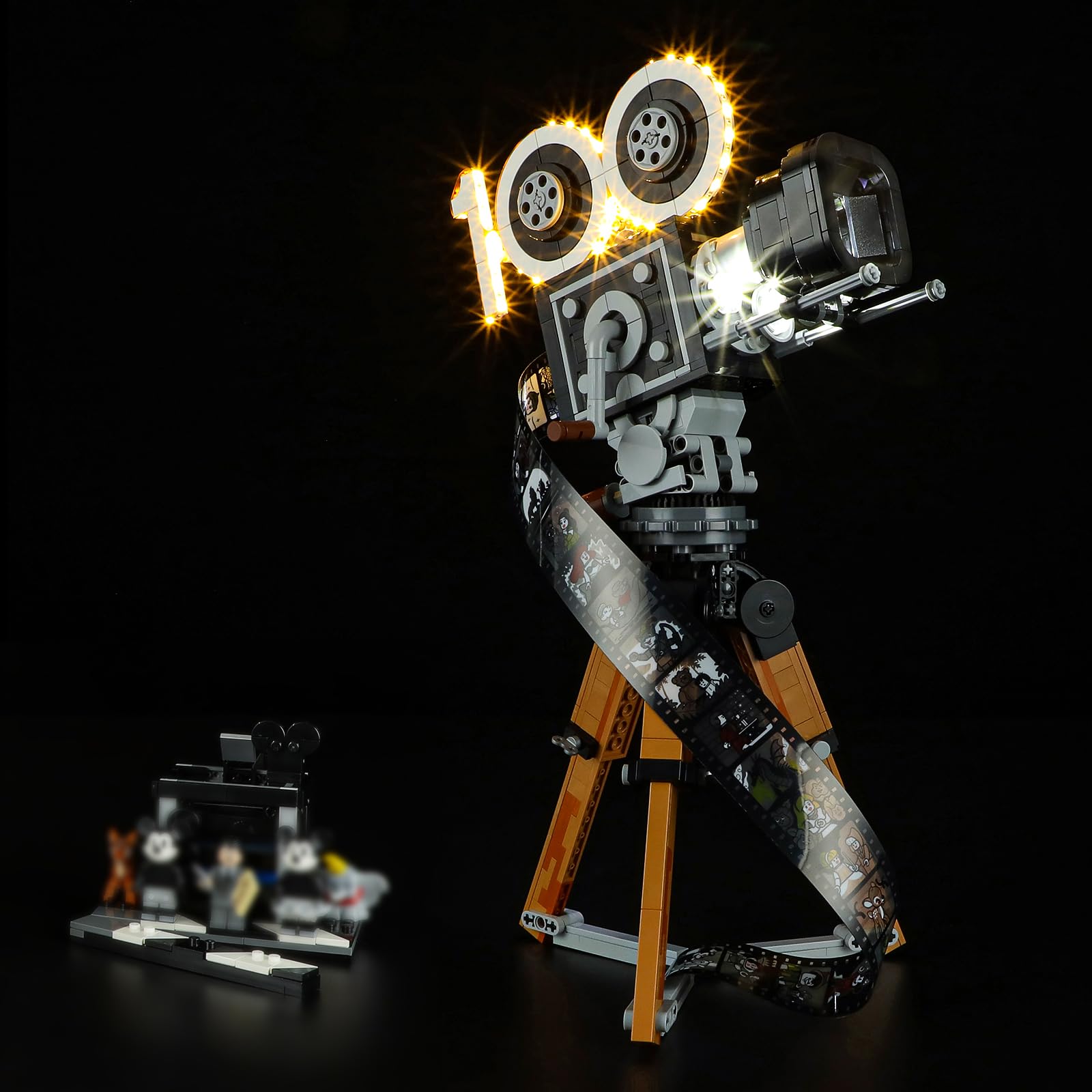 YEABRICKS LED Light for Lego-43230 Disney Walt Disney Tribute Camera Building Blocks Model (Lego Set NOT Included)