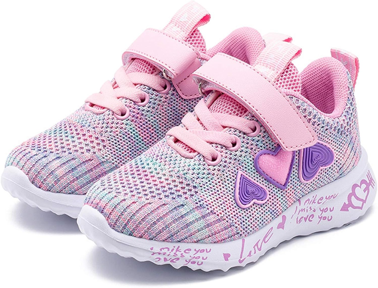 Girls Sneakers Little/Big Kid Toddlers Running Walking