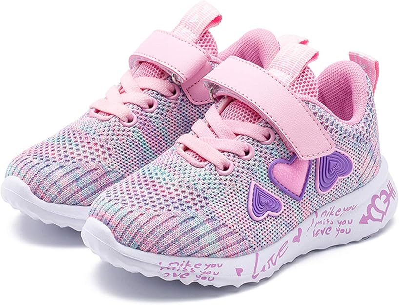 Girls Sneakers Little/Big Kid Toddlers Running Walking