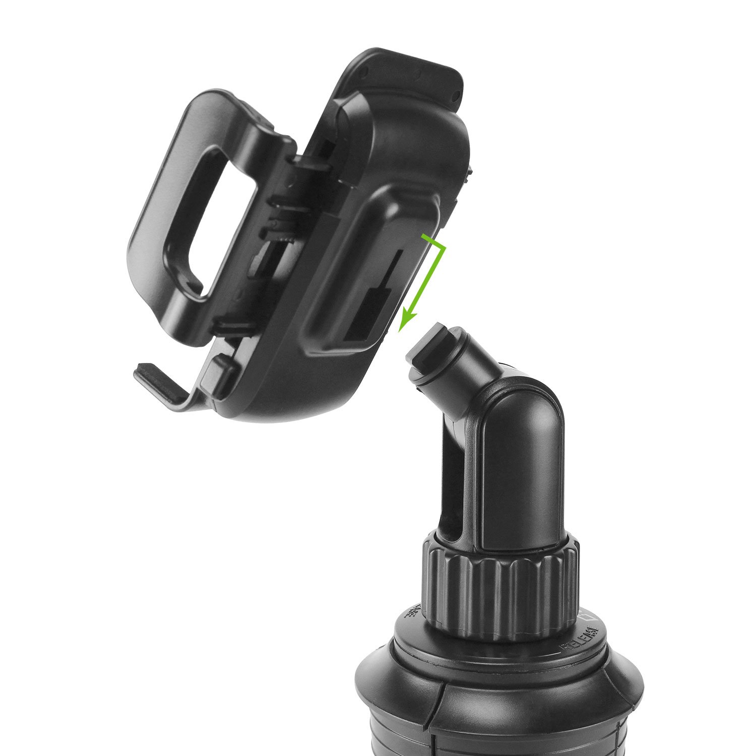 Cellet Car Phone Holder Mount, Car Cup Phone Holder Mount, Compatible with Apple iPhones, Samsung Galaxy, Motorola Moto Google Pixel Smartphones (Fits for Tesla Model 3 Y S X) 6.5-Inch