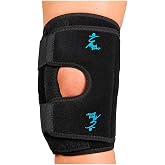 Med Spec Dynatrack Plus Patella Stabilizer Knee Brace CoolFlex Black, SM | Adjustable kneecap buttress offers dynamic stability for lasting knee support and comfort with wraparound design. 117022