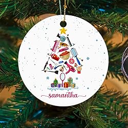 Custom Hairdresser Christmas Tree Decoration
