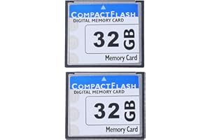 Cwmiibili 2X Professional 32GB Compact Flash Memory Card(White&Blue)
