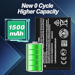 Beiaoty Replacement Battery for BV-6A Nokia 2720