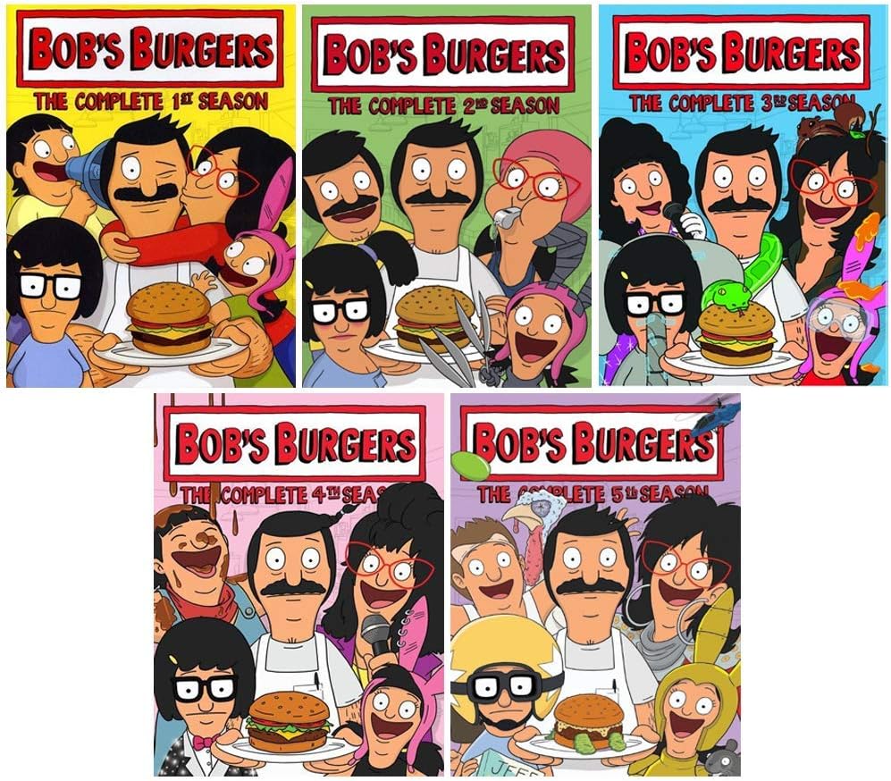 Bob's Burgers TV Series Complete Seasons 15 DVD Collection Amazon.co