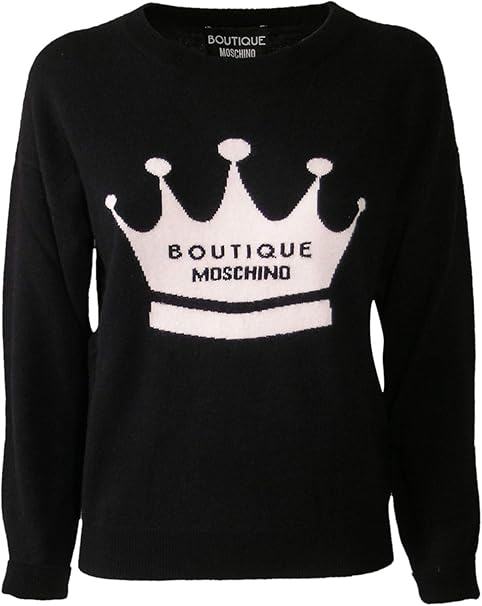 maglia moschino nera