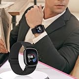 Tiptops 5 Pack Nylon Loop Straps for Fitbit Versa 4 Sense 2 Versa 3 Sense view 7