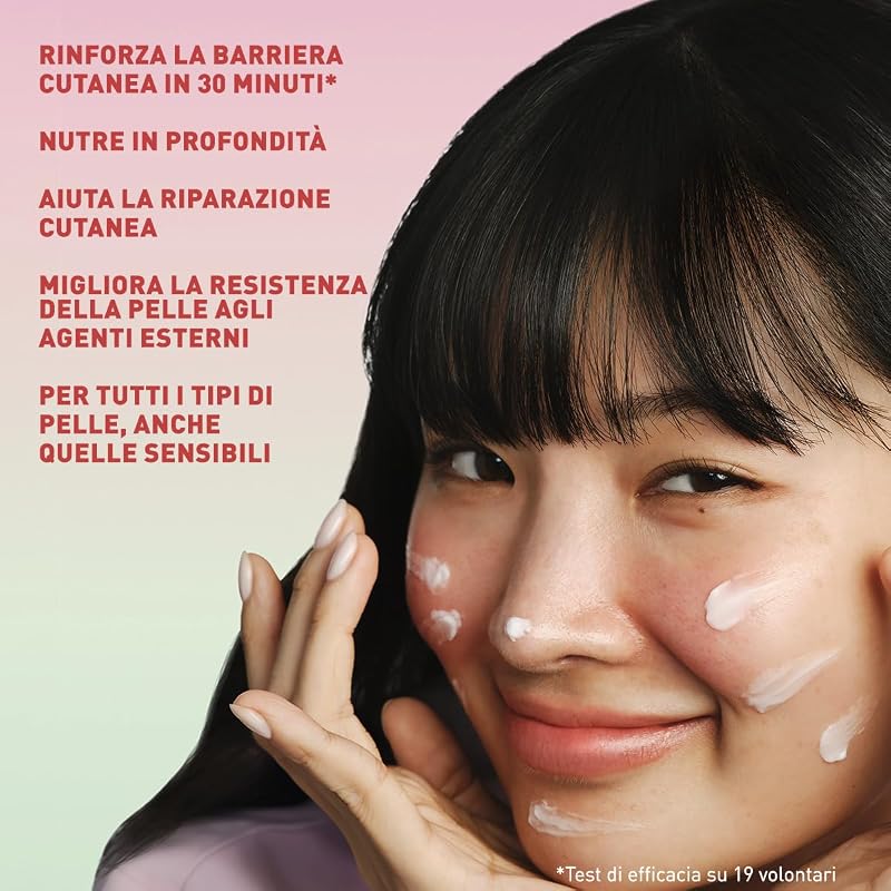 - Centella Barrier Cream - Balsamo Cica-Riparatore Anti-Arrossamenti Viso & Corpo - Ripara e Nutre la pelle - Cosmetici Coreani - 50 ml