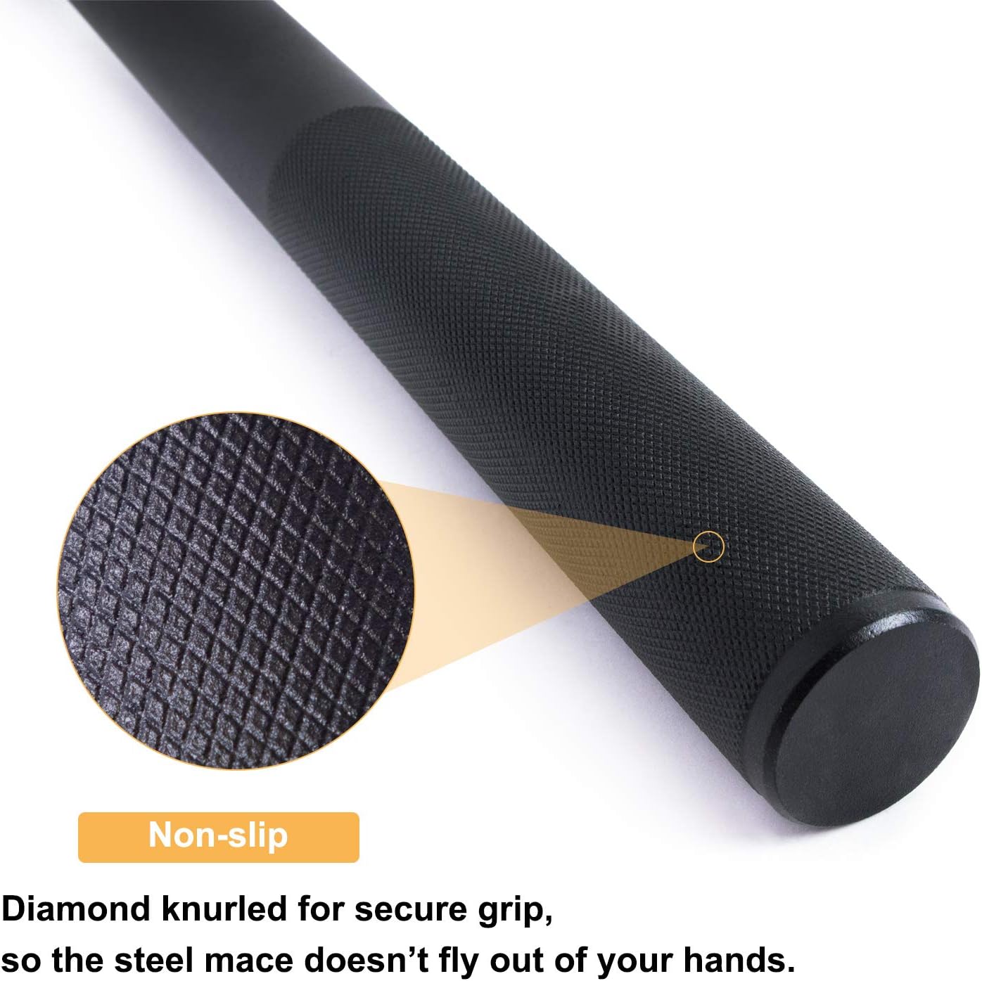 POWER GUIDANCE Steel Mace Perfectly Develop Stabilizer Muscles, Joints, and Core Strength(2.5kg), 1#2.5kg - Image 4