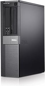 Dell Optiplex 960 SFF Business High Performance Desktop Computer PC (Intel 2 Duo 3.0GHz, 4GB DDR3 Memory, 750GB HDD, DVDRW, Windows 10 Professional) (Renewed)