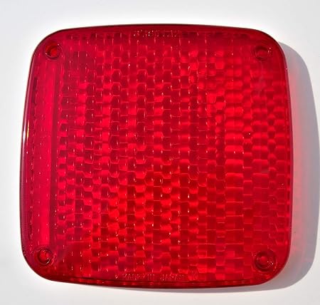 Amazon トラック用 純正タイプテールレンズ 日野4ｔ大型の一部用 急な破損の補修用にブレーキランプ レフ無し レッド赤 ブレーキ テールランプ 車 バイク