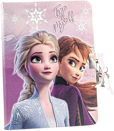 Amazon 3908 ディズニー アナと雪の女王2 鍵付きノート 秘密の日記帳 ダイアリー Disney Frozen2 並行輸入品 日記帳 文房具 オフィス用品