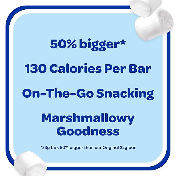 RICE KRISPIES TREATS HOMESTYLE CRISPY MARSHMALLOW SQUARES, KIDS SNACKS, SNACK BARS, ORIGINAL, 6.98OZ BOX (6 BARS)