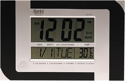 Ajanta ODC-160 Digital Clock(Multicolour)