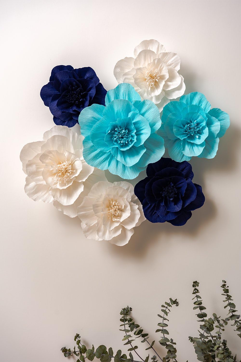 Scrapbooking Embellishments Flower Crown The Blue Hutch Millinery Flowers Purple Blue Daisy Floral Crafts Wreath Supplies Paper Flowers Collage Flowers