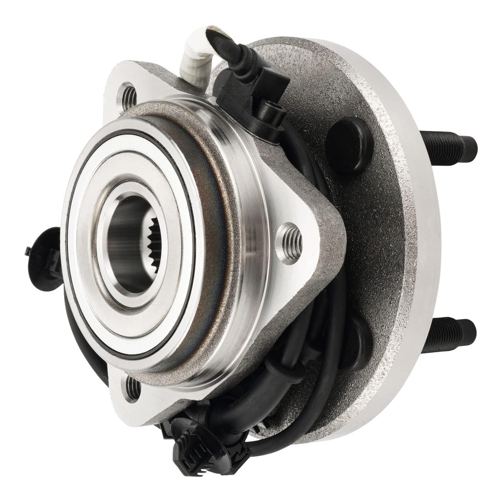 KAX 515052 Front Wheel Bearing and Hub Assembly Replacement for Ford Explorer 1995-2001, Ford Ranger 2003-2009, Ford Explorer Sport Trac 2001-2005,2pcs Wheel Bearing W/ABS 5 Lugs