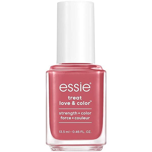 ESSIE TREAT, LOVE AND COLOR, STRENGTH AND COLOR NAIL CARE POLISH, BERRY BLAST, SHEER BERRY, 0.46 OUNCE