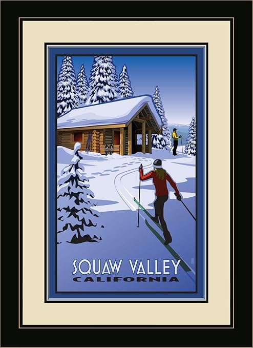 Northwest Art Mall Pb 5908 Mfgdm Ccc Squaw Valley California Cross