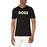 BOSS Mens Big Logo Cotton Jersey T Shirt