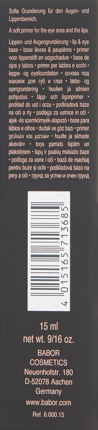 BABOR Lip & Eye Primer, 0.56 Fl oz: Premium Beauty