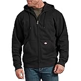 Dickies mens Big Tall Full Zip Fleece Hoodie