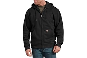 Dickies mens Full Zip Fleece Hoodie