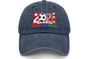 2026 Cup Hat, USA Canada Mexico World Cup Soccer Cap, Host Country Soccer Football Cap, Cotton Baseball Hat for Men Women