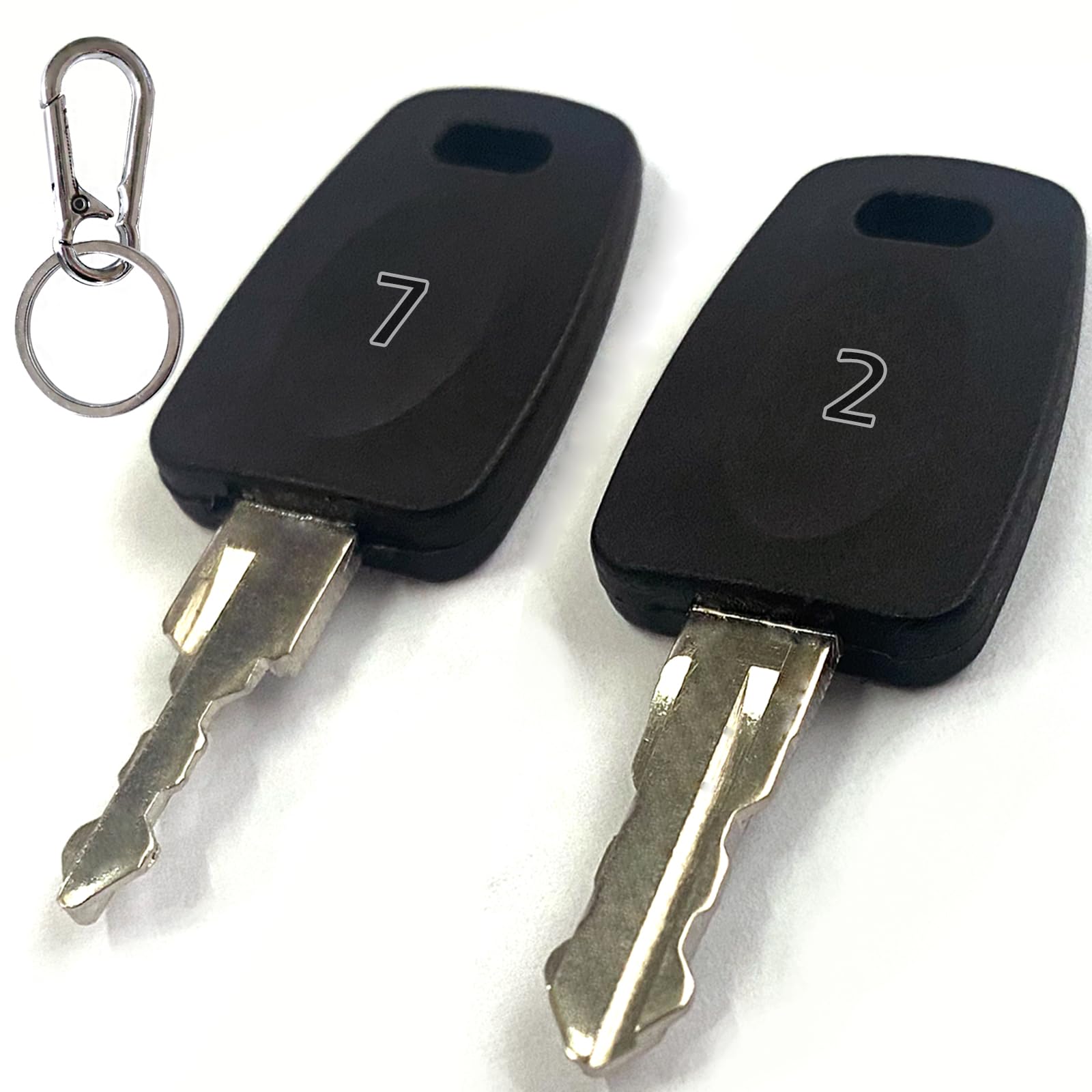 Photo 1 of 2 Keys Compatible with 007 002 Master Luggage,Luggage Suitcase Password Locks Key