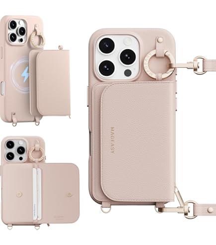 Amazon.com: CUSTYPE for iPhone 16 Pro Case Wallet for Magsafe with