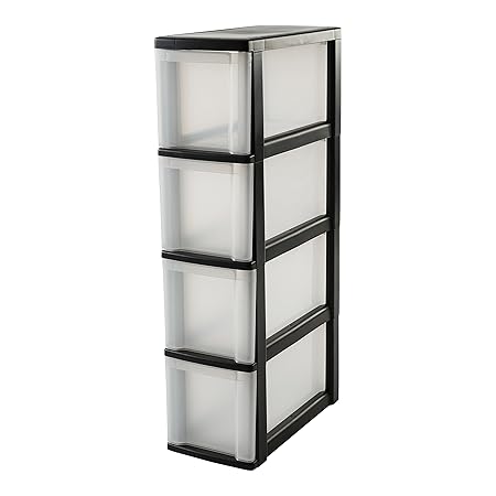 Home 7 Drawer White Plastic Tower Storage Unit Best Drawer 2018