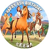Spirit Riding Free Edible Cake Topper Pe Buy Online In China At Desertcart