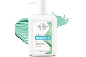 Keracolor Clenditioner MINT Hair Dye - Semi Permanent Hair Color Depositing Conditioner, Cruelty-free, 12 Fl. Oz.