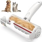 ORDORA Pet Hair Removal Tool: Reusable Lint Roller for Pet Hair - Portable Pet Hair Remover - Dog and Cat Hair Remover for Co