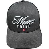 Mama Tried Trucker Hat Vintage Cowgirl Western Trendy Cowboy Premium Snapback Hat for Men & Women