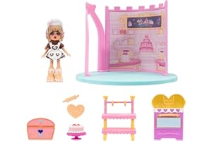Royale High Baking Class Playset - 1 Doll, 6 Accessories - Fits Inside Castle Playset - Virtual Item Code Included - Ages 5+
