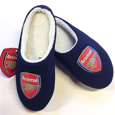 arsenal slippers mens