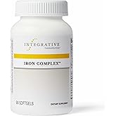 Integrative Therapeutics Iron Complex - Wellness & Energy Support with Vitamins C & B12* - Includes Folate - Gluten-Free & Dairy-Free - 90 Softgels (45 Servings)