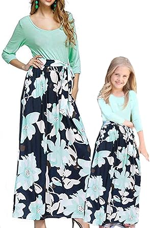 mommy and me maxi dresses amazon