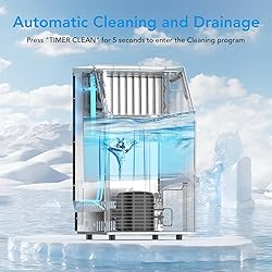 COWSAR Commercial Crescent Ice Maker Machine