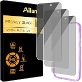 Ailun 3 Pack Privacy Screen Protector for iPhone 17 Pro Max, Tempered Glass | 6.9 Inch, Installation Frame, Anti Spy Private, Anti-Scratch, Case Friendly