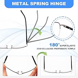 LianSan Classic Rectangular Design Reading Glasses