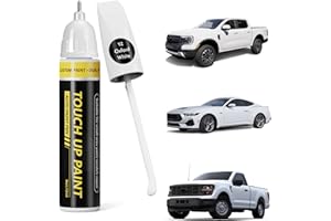Pholeon (Oxford White (YZ) Car Touch Up Paint for ford,Car Paint Scratch Repair Kit,2 in 1 Premium Scratch Remover Pen with Exact Color-Matched