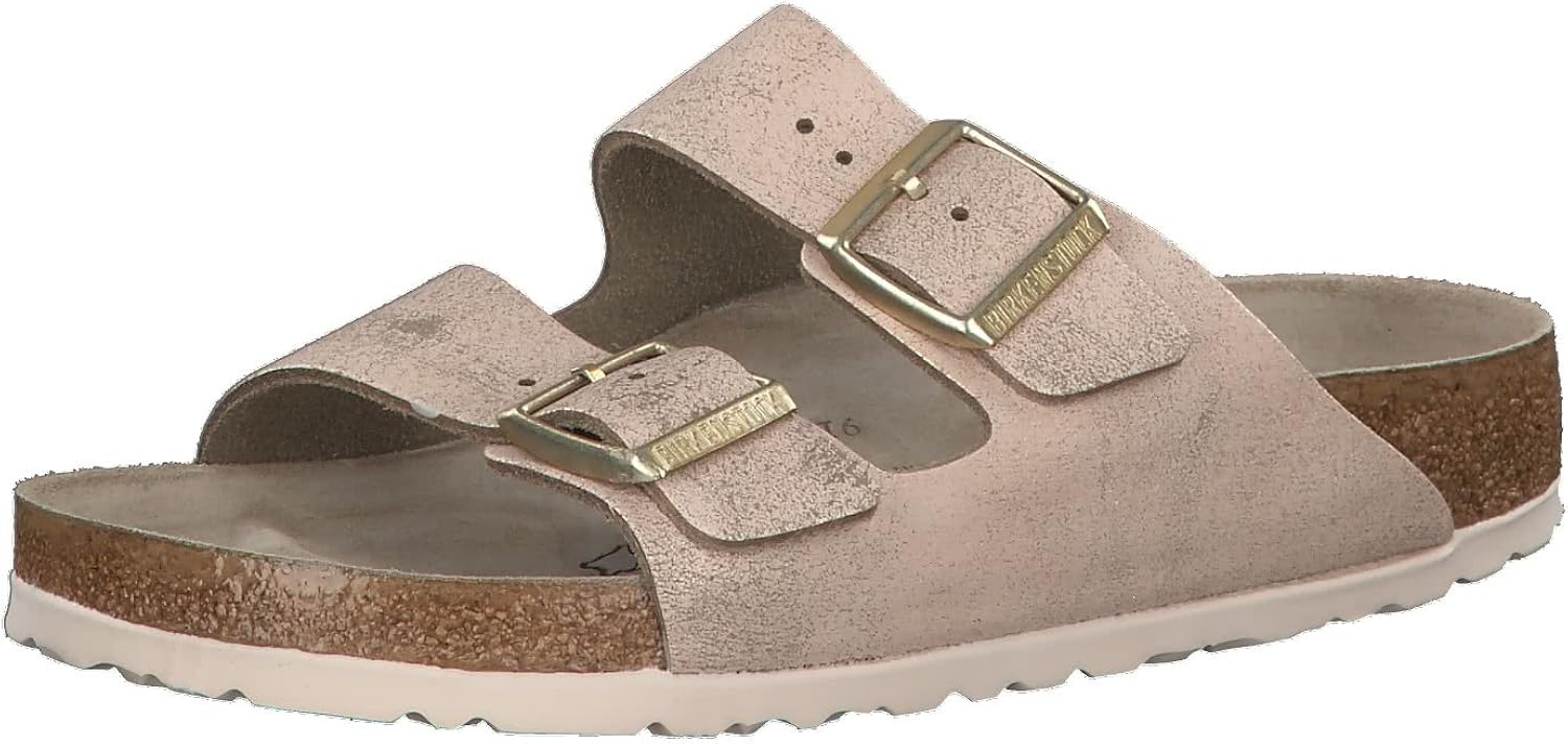 rose gold birkenstocks