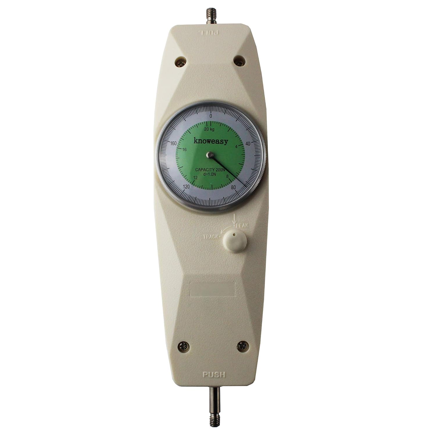 Force Gauge,Knoweasy NK200 Mechanical Analog Push Pull Gauge Thrust