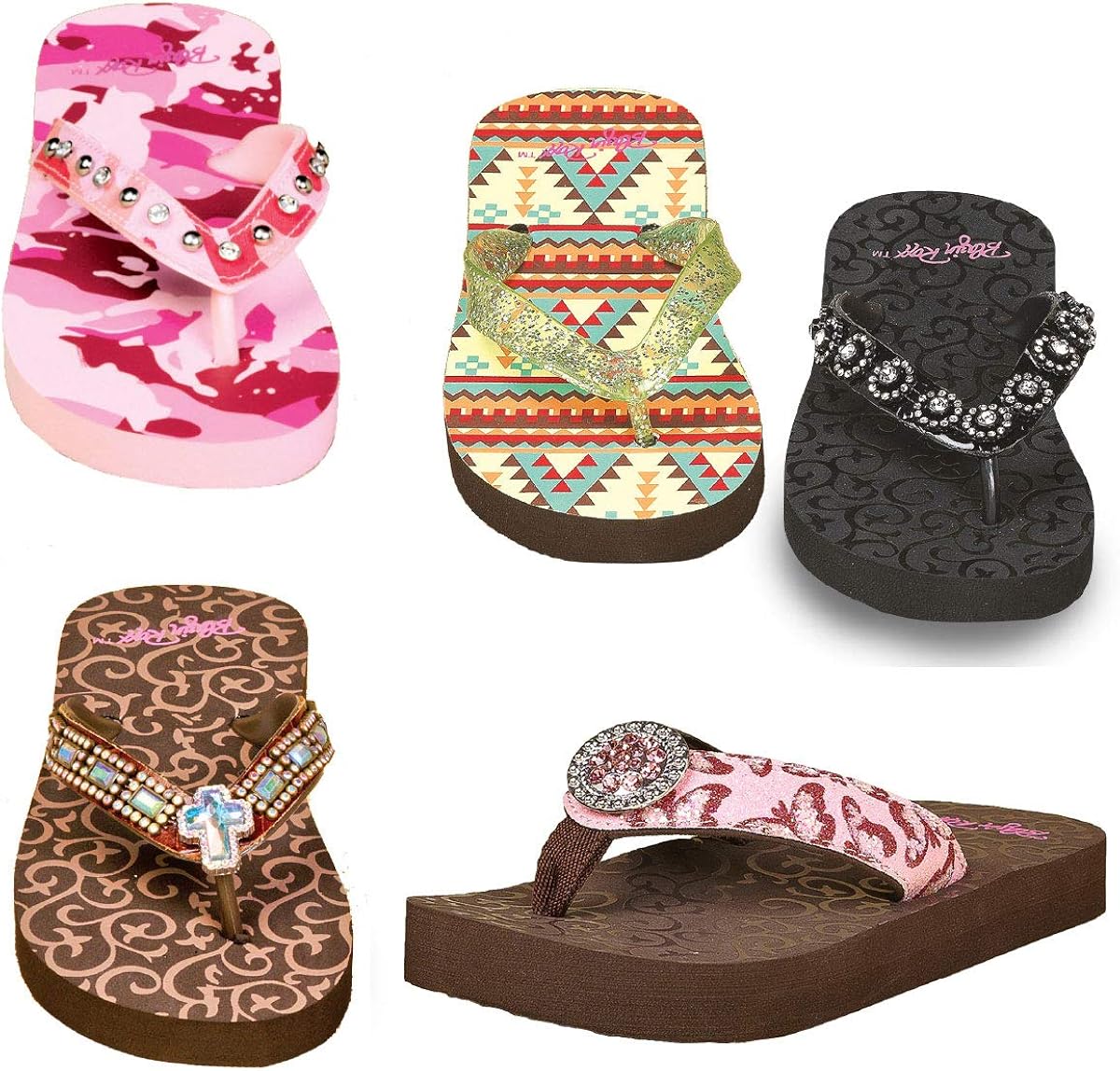 flat heel sandals for girls