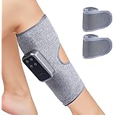 ZHOUMADE Cordless Leg Massager with Heat and Compression, Rechargeable Leg Compression Massager for Circulation, Muscle Relaxation for Calf, Gifts for Dad Mom Men Women Gym Office Home (1 Piece)